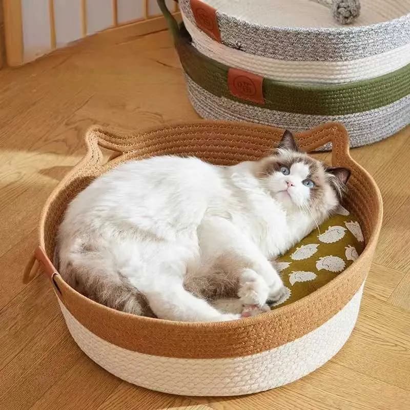 Pawvera CozyNest™ Cat Bed