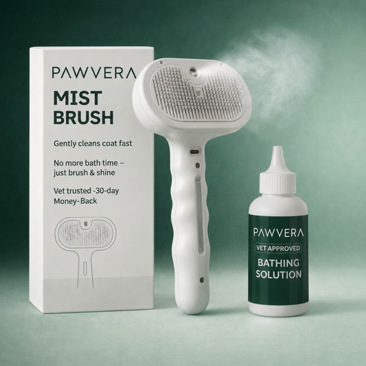 Pawvera MistCare™ 3-in-1 Pet Grooming Brush