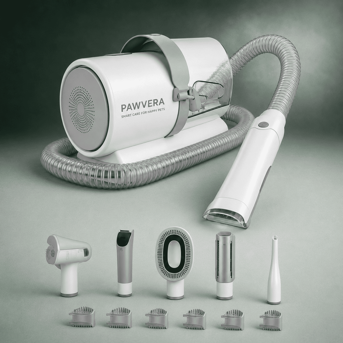 PAWVERA ProGroom™ | 5-in-1 Pet Grooming Vacuum Kit