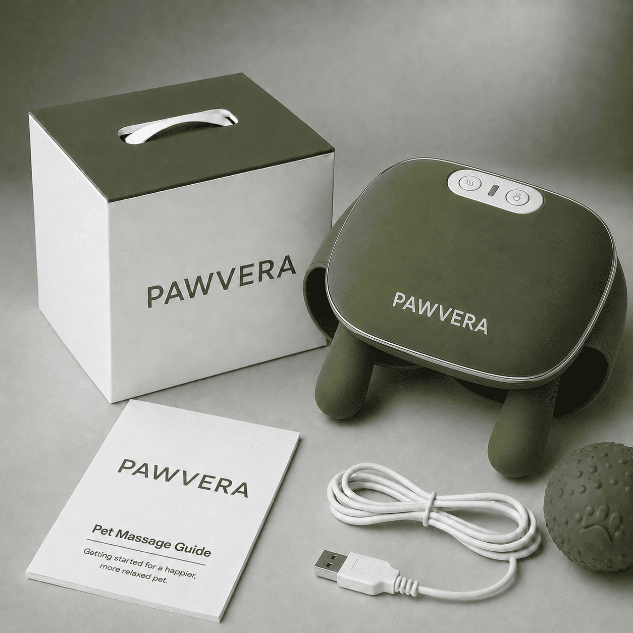 PAWVERA CalmPaws™ – Relaxing Dog Massager