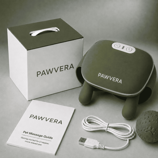 PAWVERA CalmPaws™ – Relaxing Dog Massager
