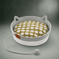 gray with cushion