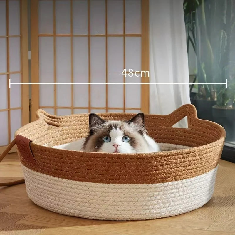 Pawvera CozyNest™ Cat Bed
