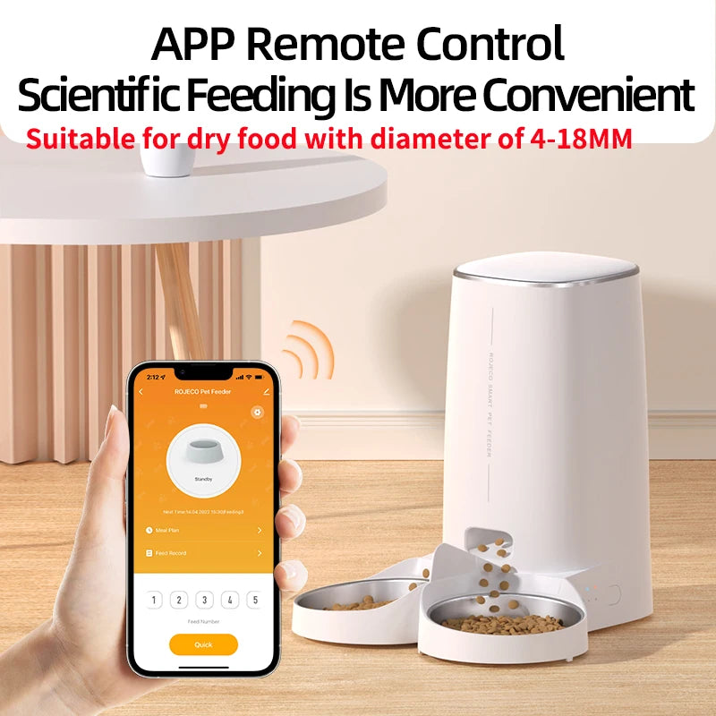 PAWVERA SmartServe™ Pet Feeder